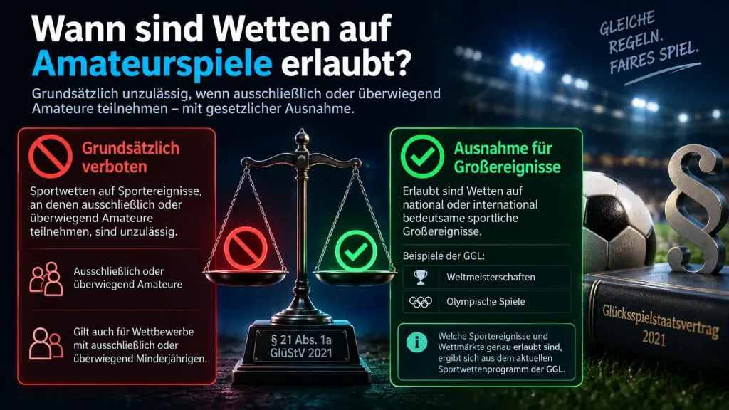 Wetten auf Amateurspiele in Deutschland