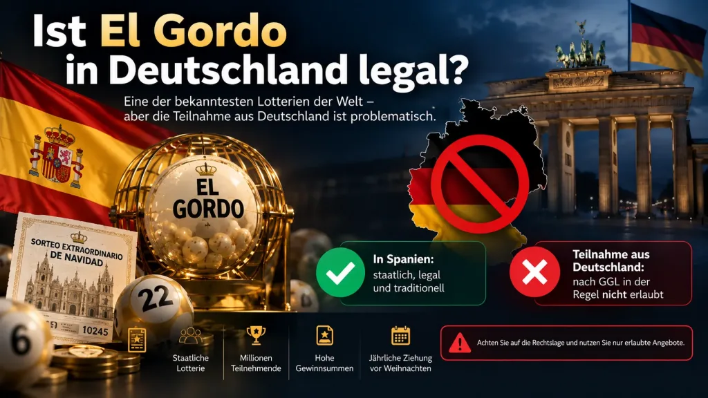 Ist El Gordo in Deutschland legal?