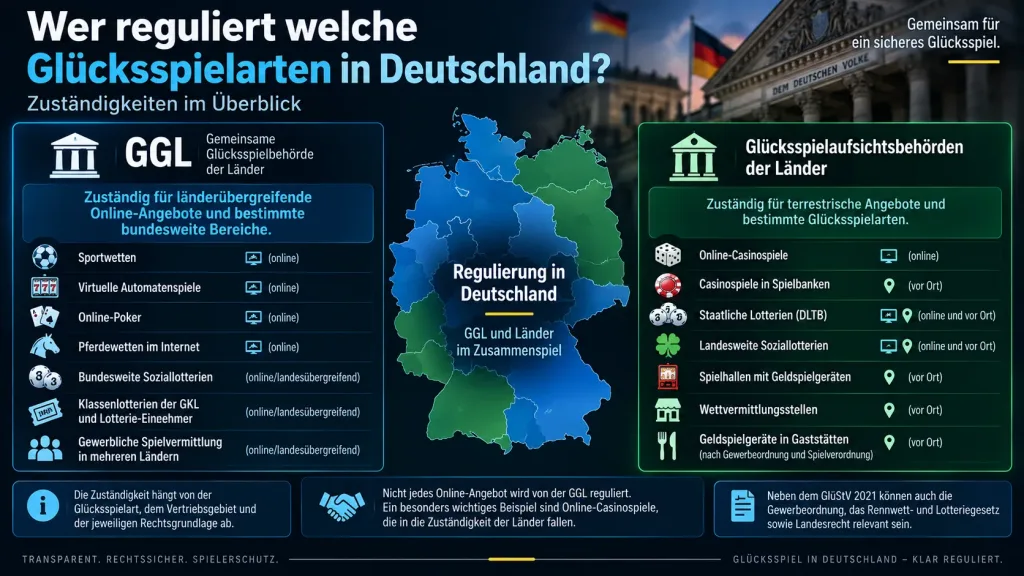 Glücksspielarten in Deutschland einfach erklärt