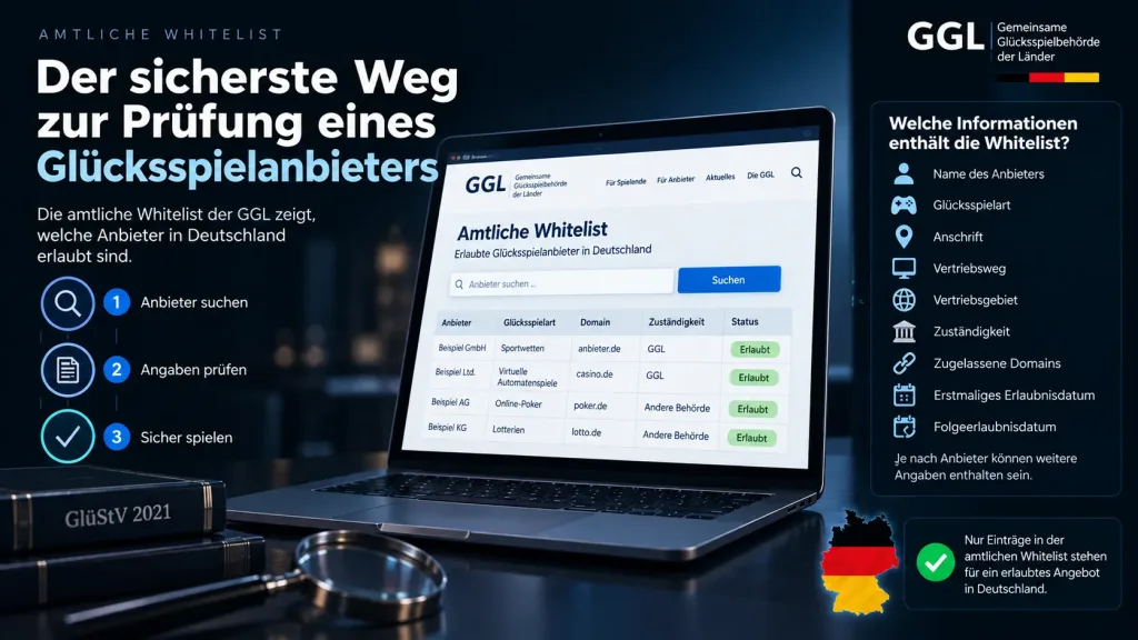 Illegales Glücksspiel erkennen: So prüfen Sie Anbieter in Deutschland