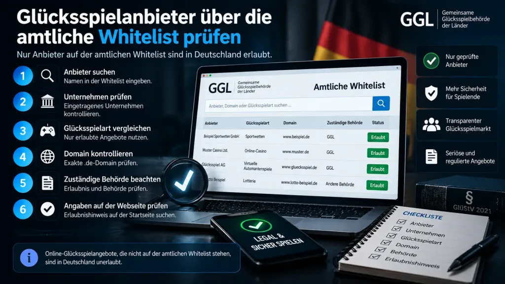 Illegales Glücksspiel in Deutschland erkennen und vermeiden