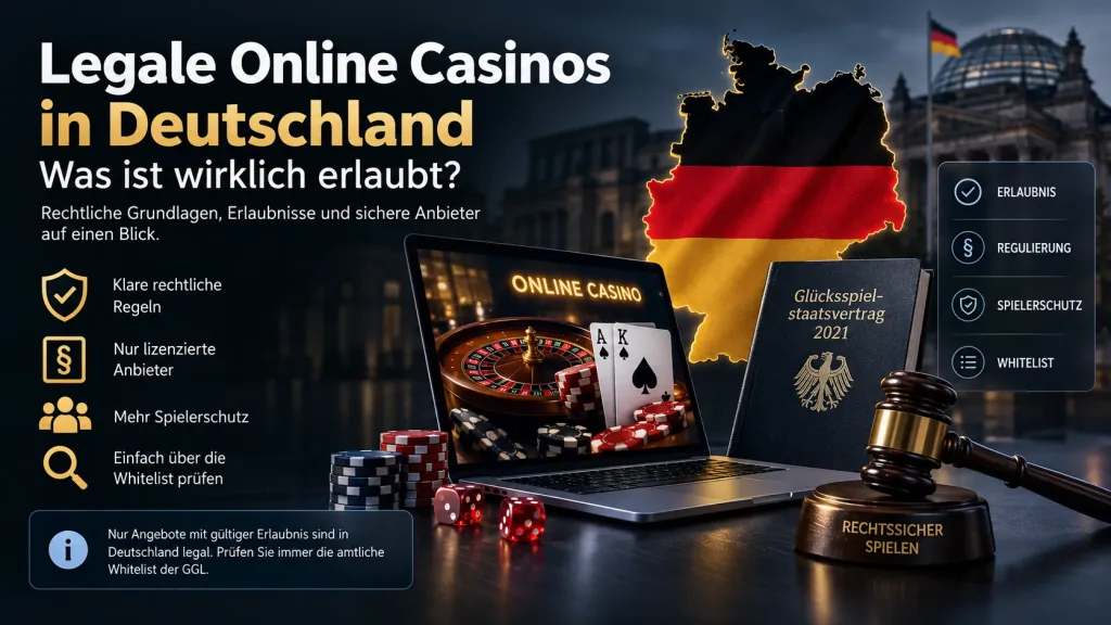 Legale Online Casinos in Deutschland: Was ist wirklich erlaubt?