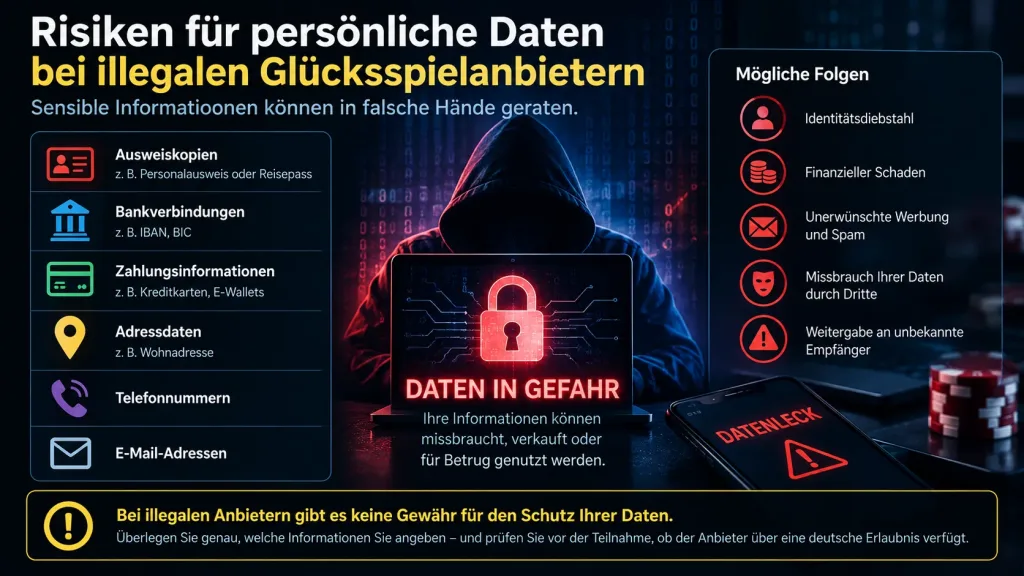 Illegales Glücksspiel Risiken und Strafen für Spieler