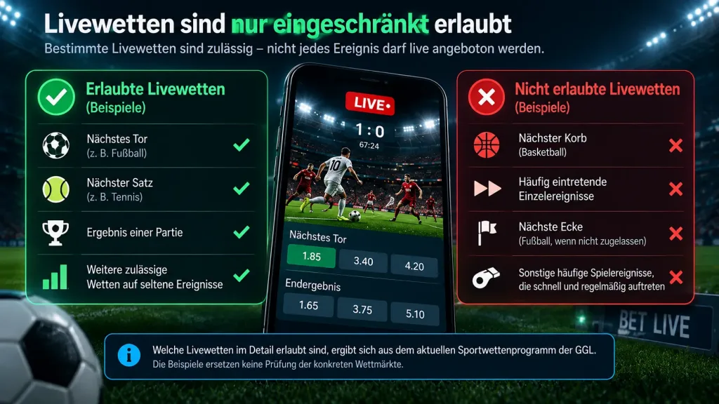 Welche Sportwetten und Wettanbieter sind in Deutschland legal?