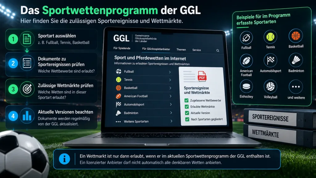 Welche Sportwetten und Wettanbieter sind in Deutschland legal?