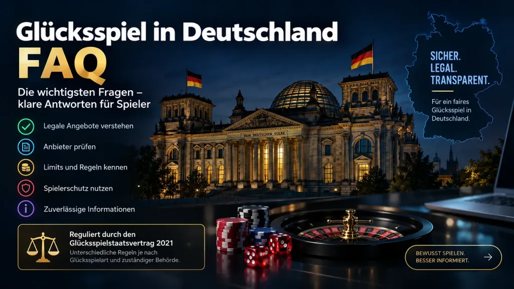 Glücksspiel in Deutschland FAQ