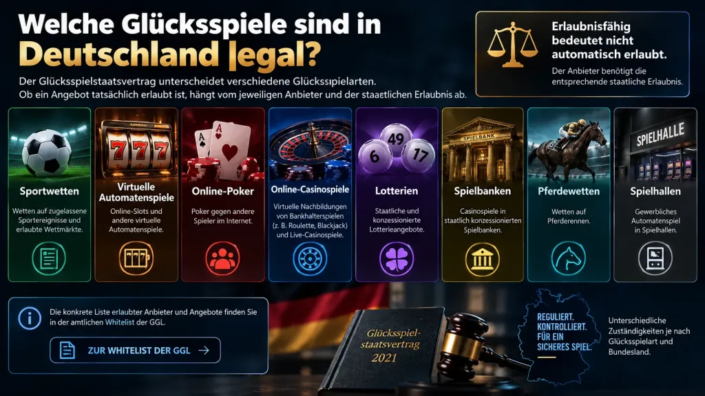 Glücksspiel in Deutschland FAQ