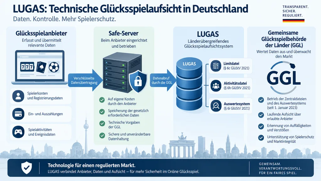 LUGAS und Safe-Server
