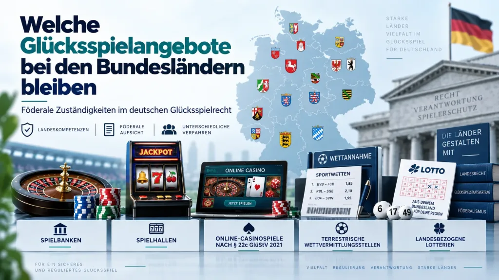 Welche Glücksspielangebote bei den Bundesländern bleiben