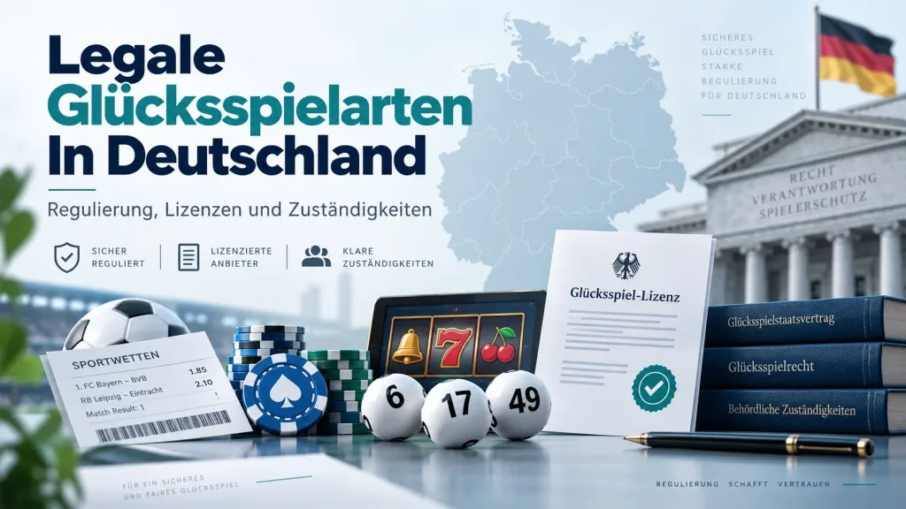 Legale Glücksspielarten in Deutschland und ihre Regulierung