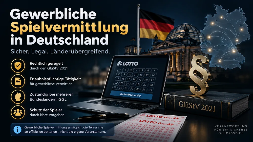 Gewerbliche Spielvermittlung in Deutschland