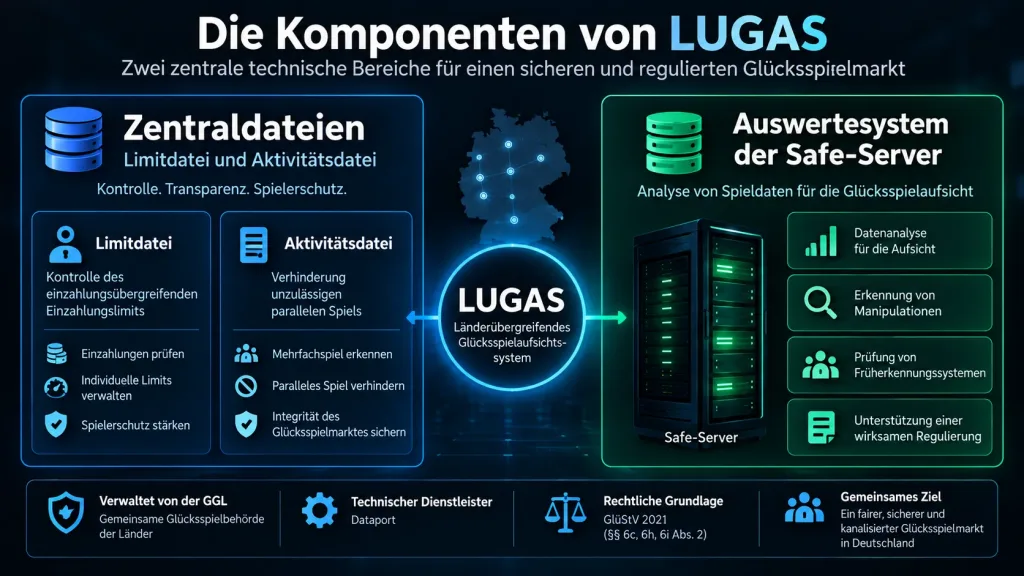 LUGAS Integration für Glücksspielanbieter und Entwickler