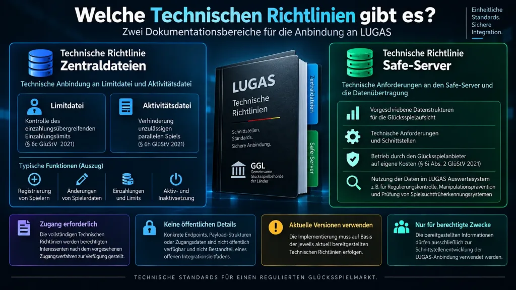 LUGAS Integration für Glücksspielanbieter und Entwickler
