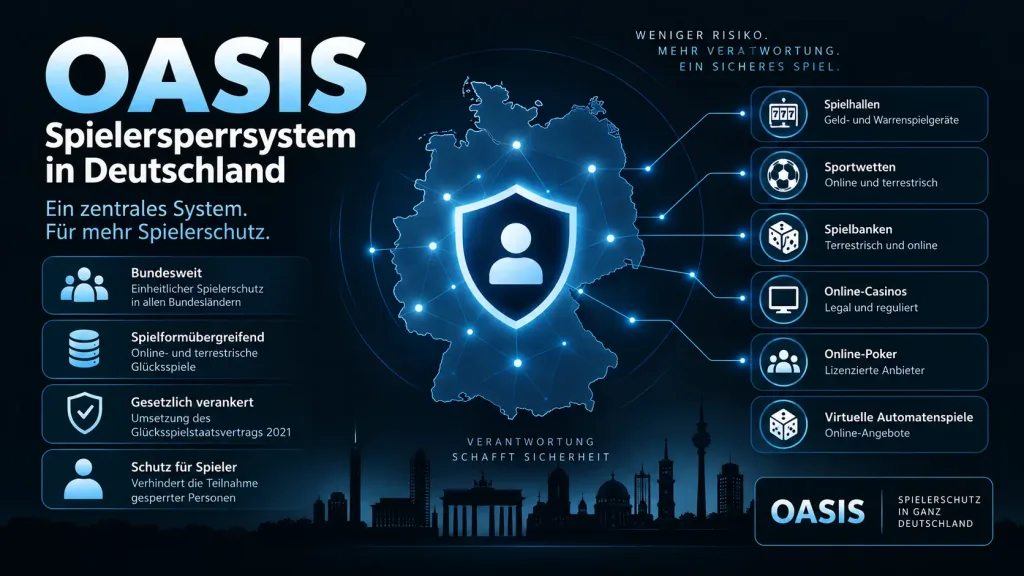 OASIS Spielersperrsystem in Deutschland