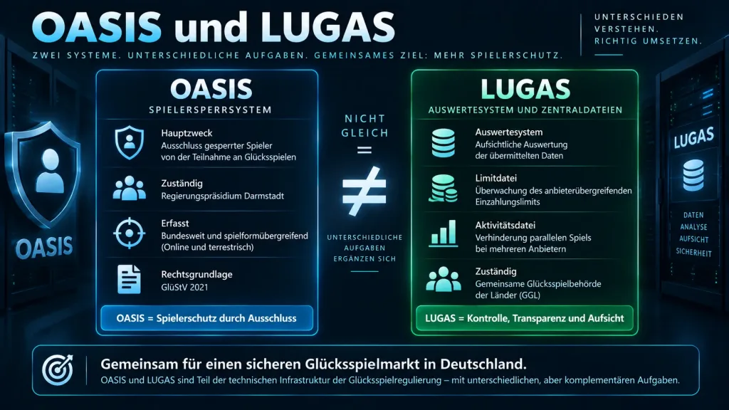OASIS Spielersperrsystem in Deutschland